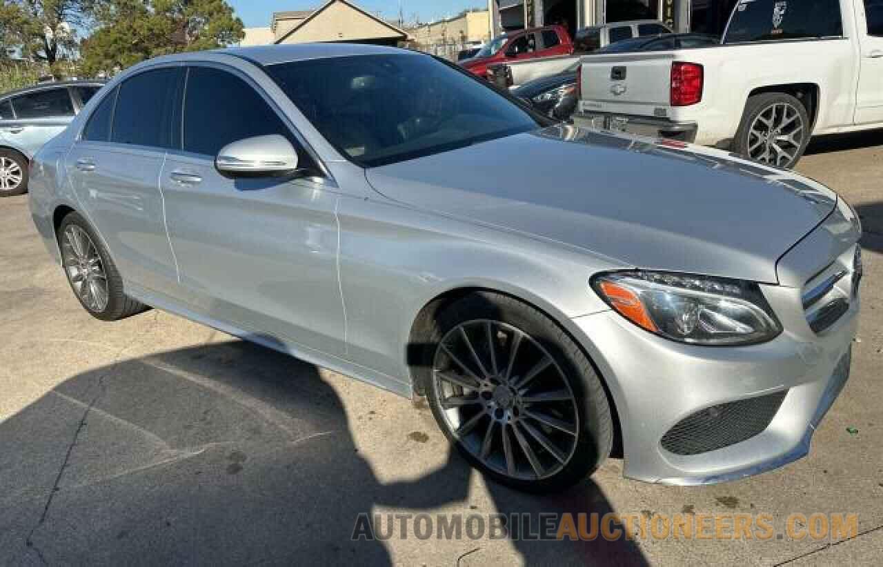 55SWF4KB0FU018943 MERCEDES-BENZ C-CLASS 2015