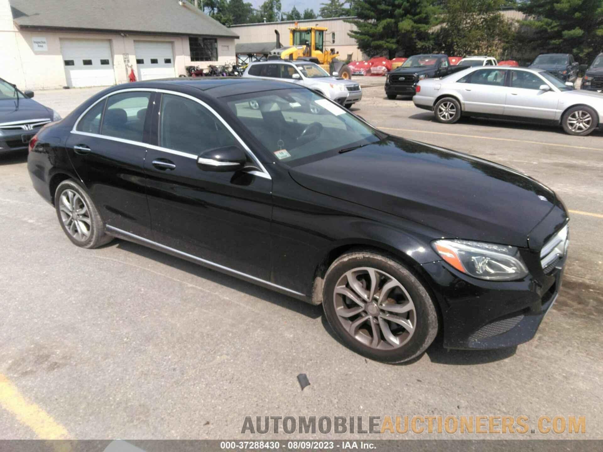 55SWF4KB0FU020157 MERCEDES-BENZ C-CLASS 2015