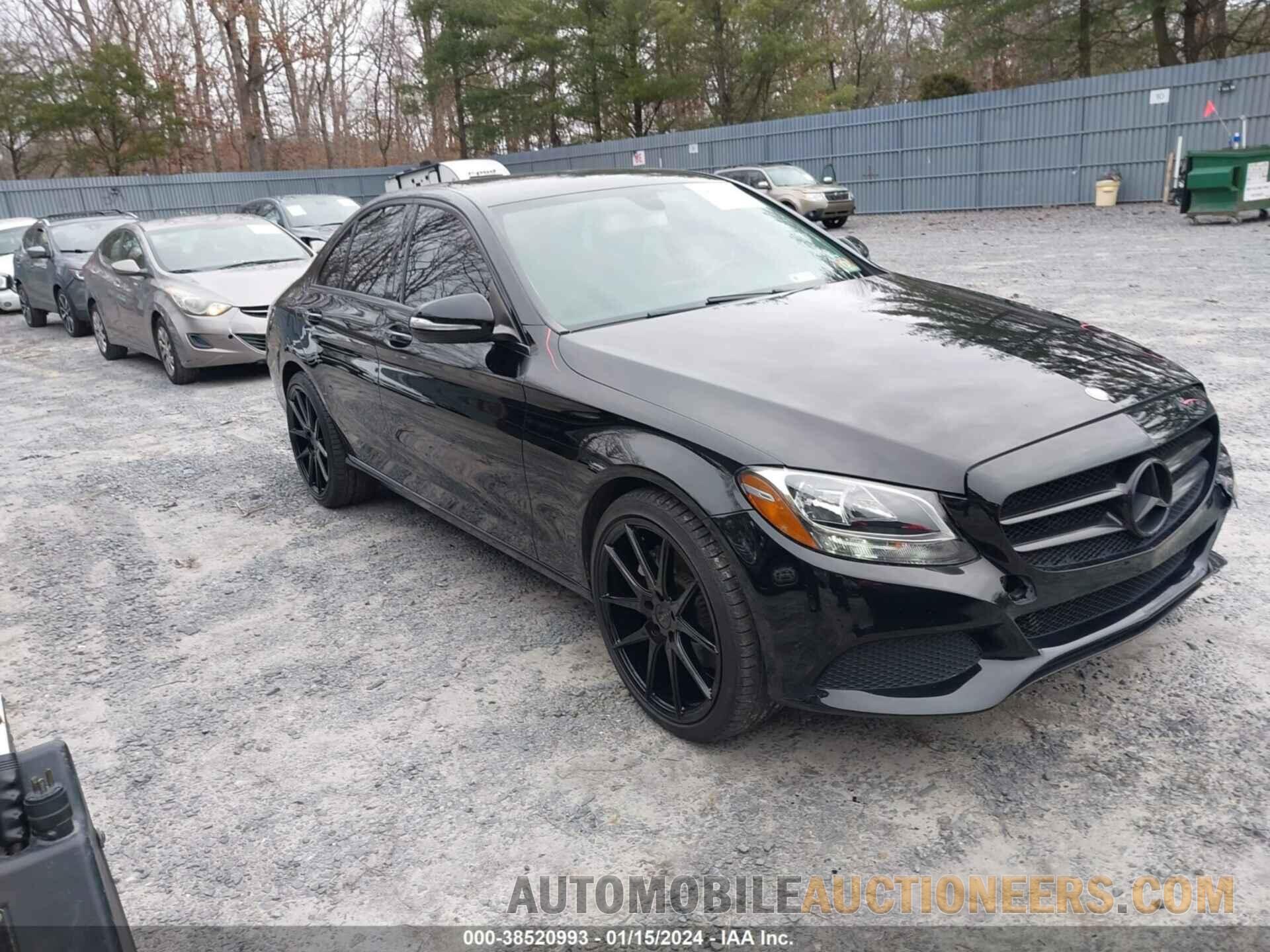 55SWF4KB0FU022541 MERCEDES-BENZ C 2015