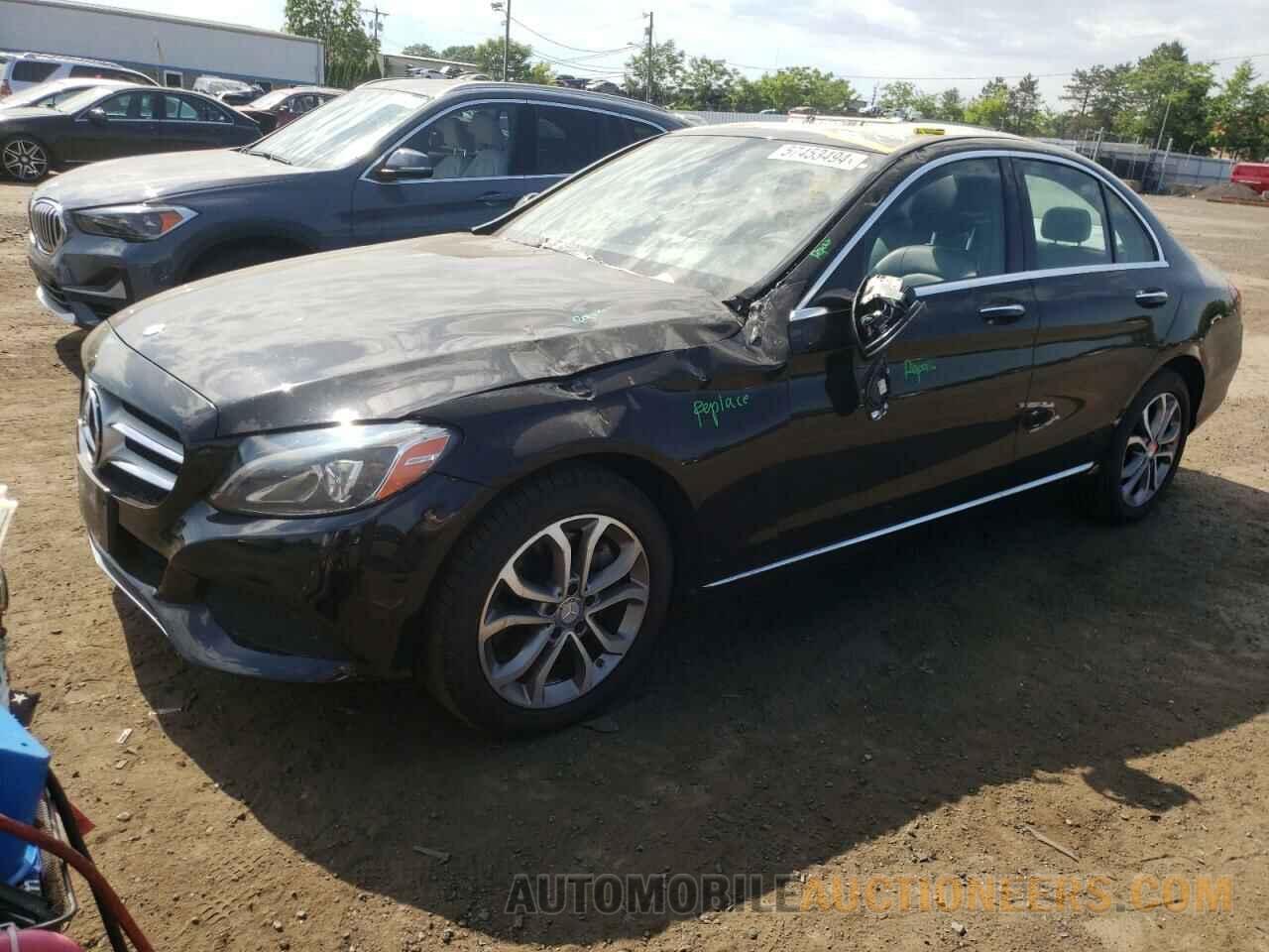 55SWF4KB0FU023141 MERCEDES-BENZ C-CLASS 2015