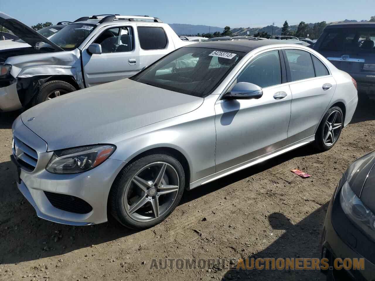 55SWF4KB0FU025214 MERCEDES-BENZ C-CLASS 2015