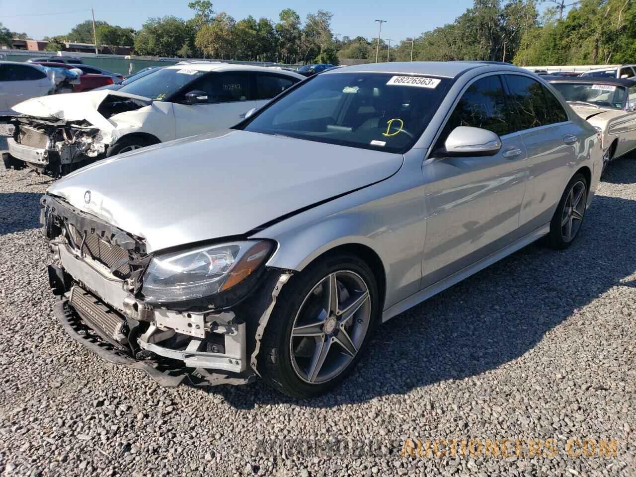 55SWF4KB0FU025505 MERCEDES-BENZ C-CLASS 2015