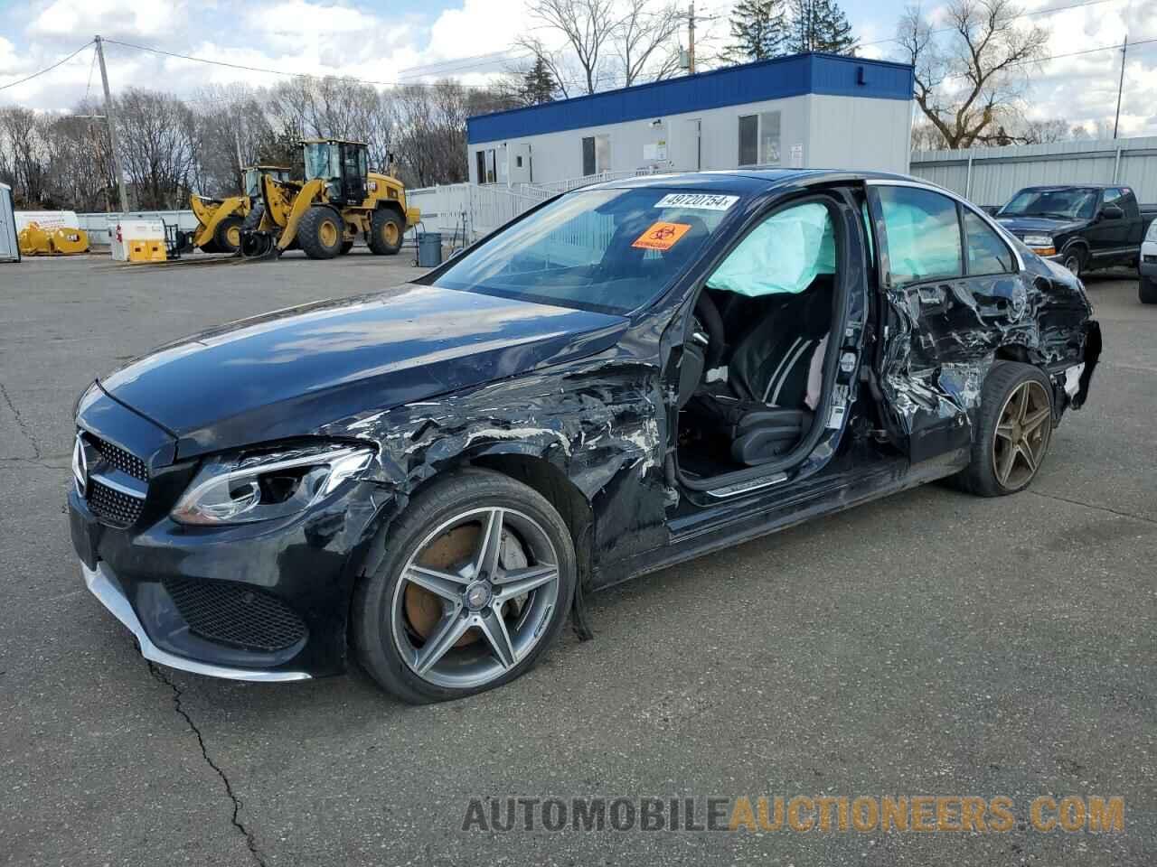 55SWF4KB0FU027920 MERCEDES-BENZ C-CLASS 2015