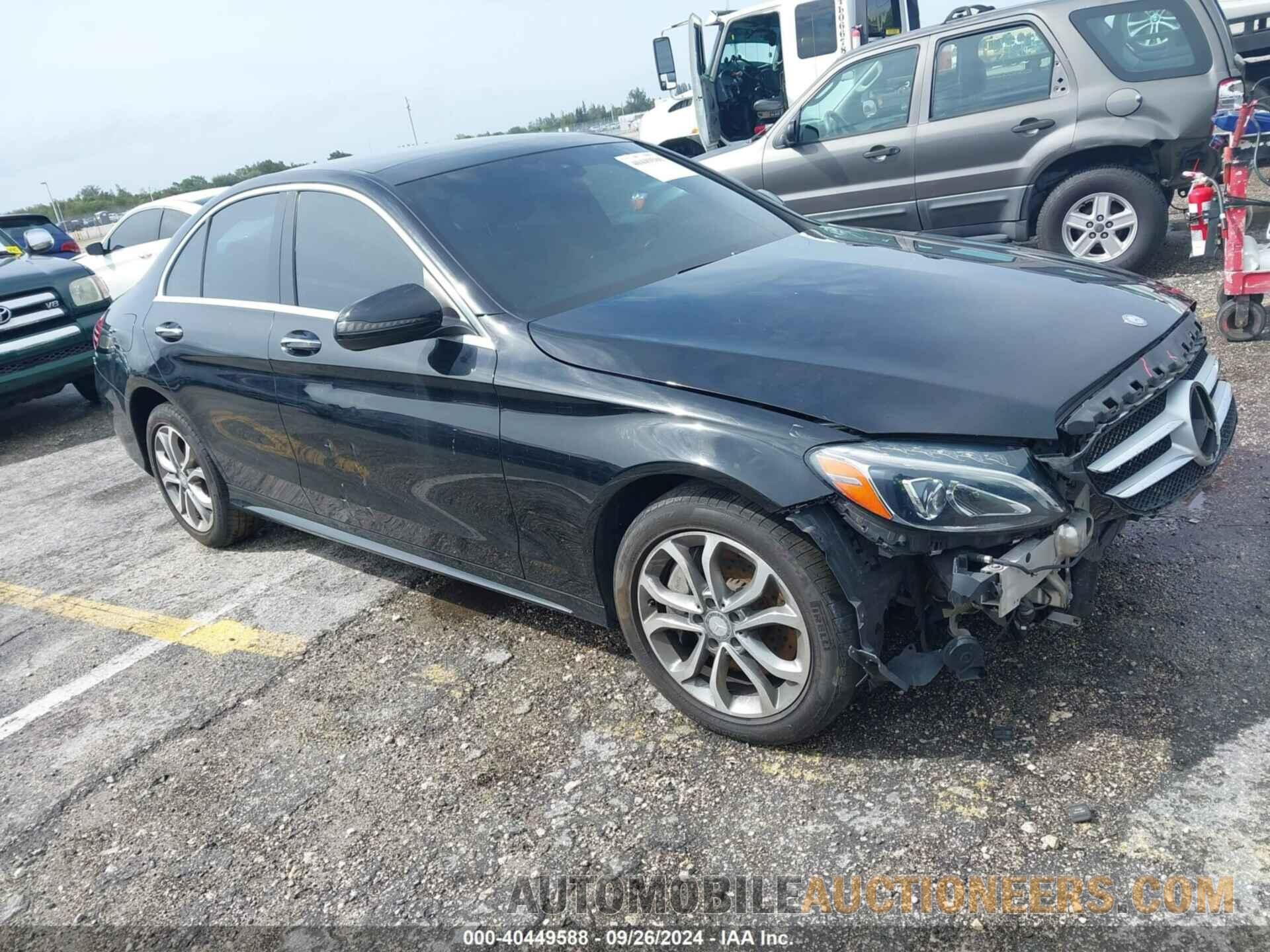 55SWF4KB0FU028422 MERCEDES-BENZ C 300 2015