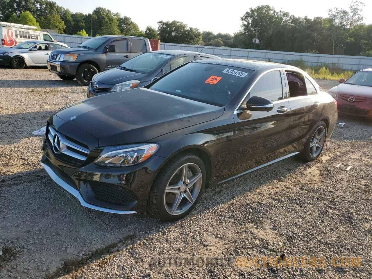 55SWF4KB0FU028484 MERCEDES-BENZ C-CLASS 2015