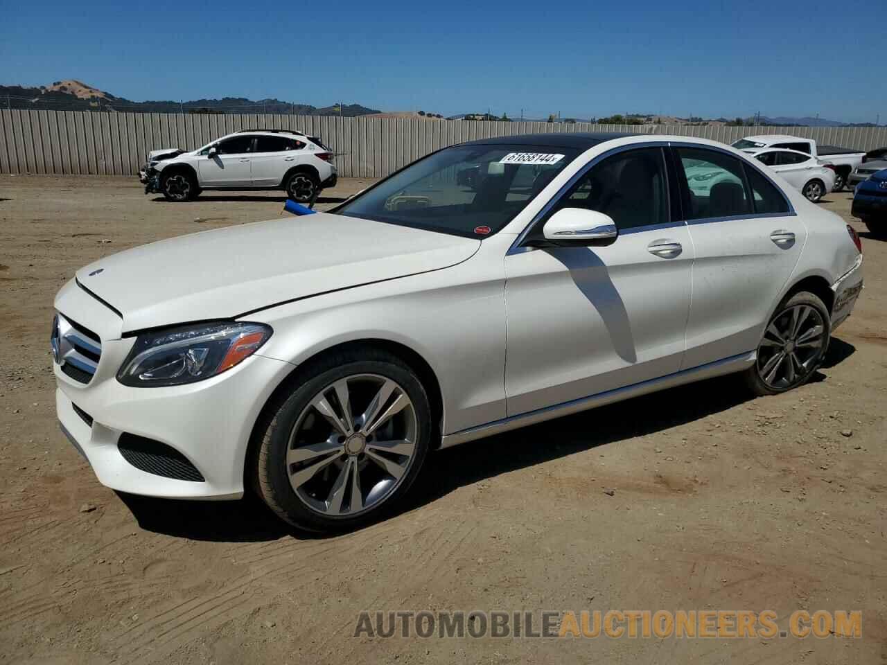 55SWF4KB0FU029618 MERCEDES-BENZ C-CLASS 2015