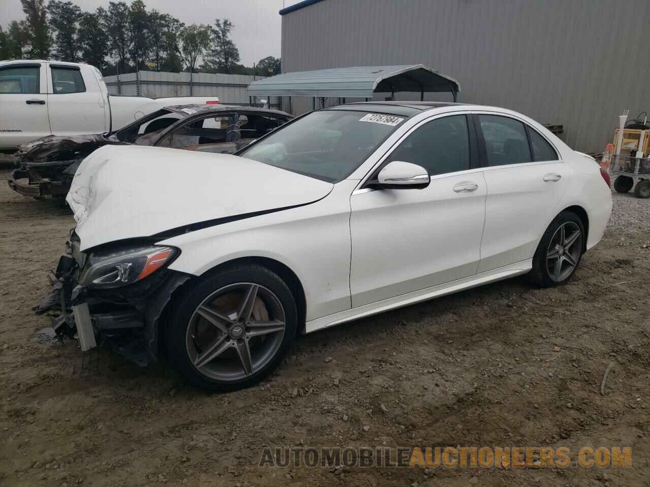 55SWF4KB0FU031224 MERCEDES-BENZ C-CLASS 2015