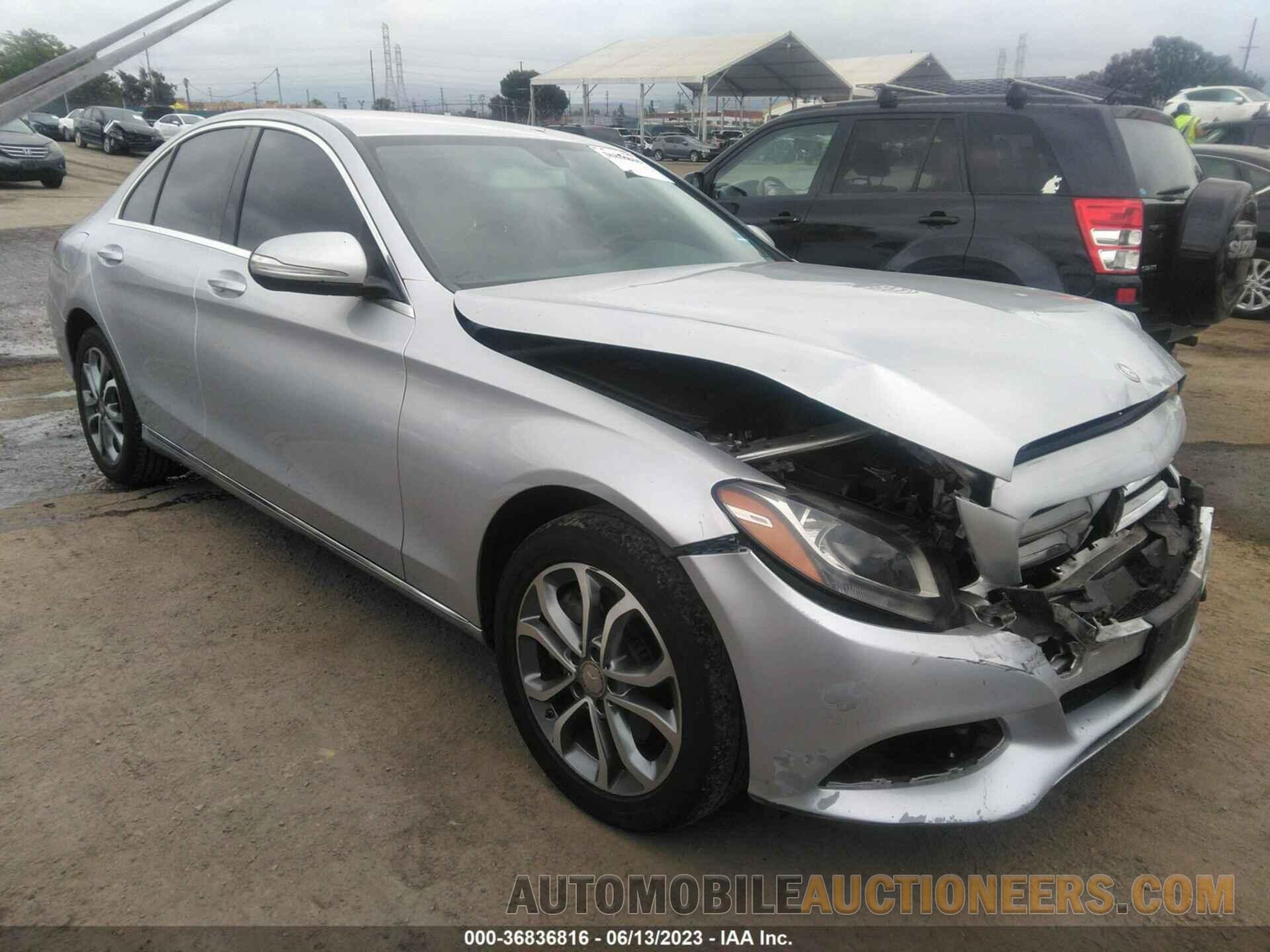 55SWF4KB0FU031479 MERCEDES-BENZ C-CLASS 2015