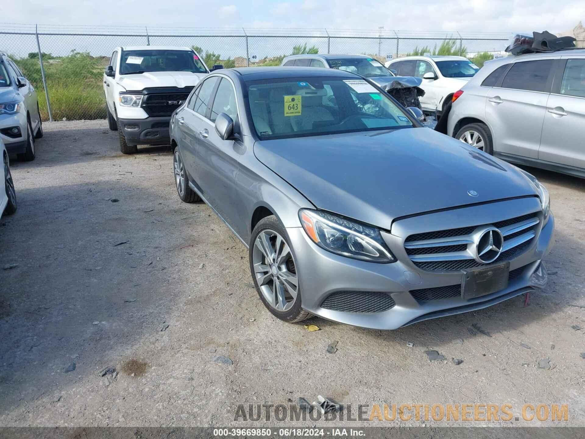 55SWF4KB0FU031742 MERCEDES-BENZ C 300 2015