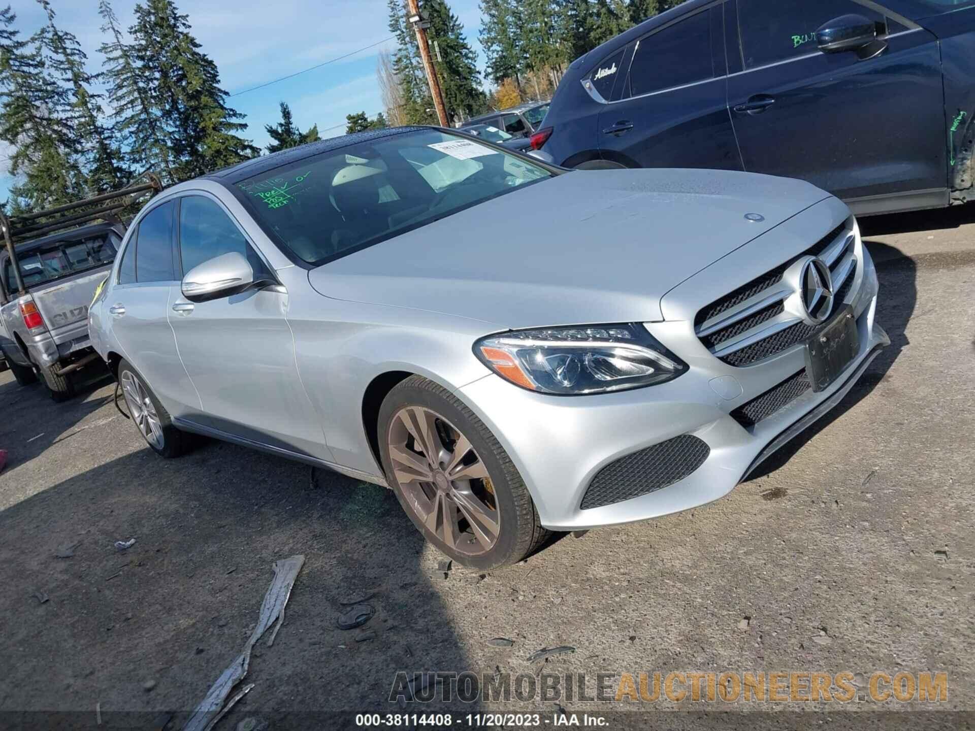 55SWF4KB0FU034124 MERCEDES-BENZ C 300 2015