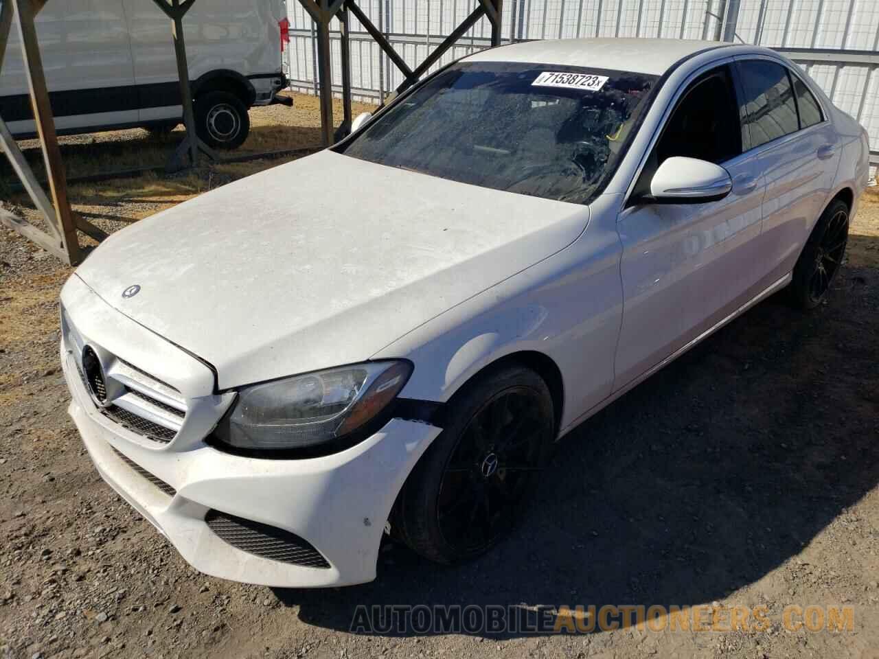 55SWF4KB0FU034950 MERCEDES-BENZ C-CLASS 2015