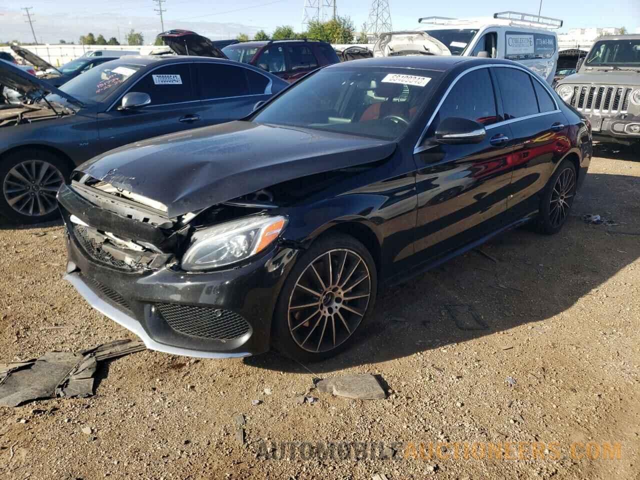 55SWF4KB0FU036665 MERCEDES-BENZ C-CLASS 2015