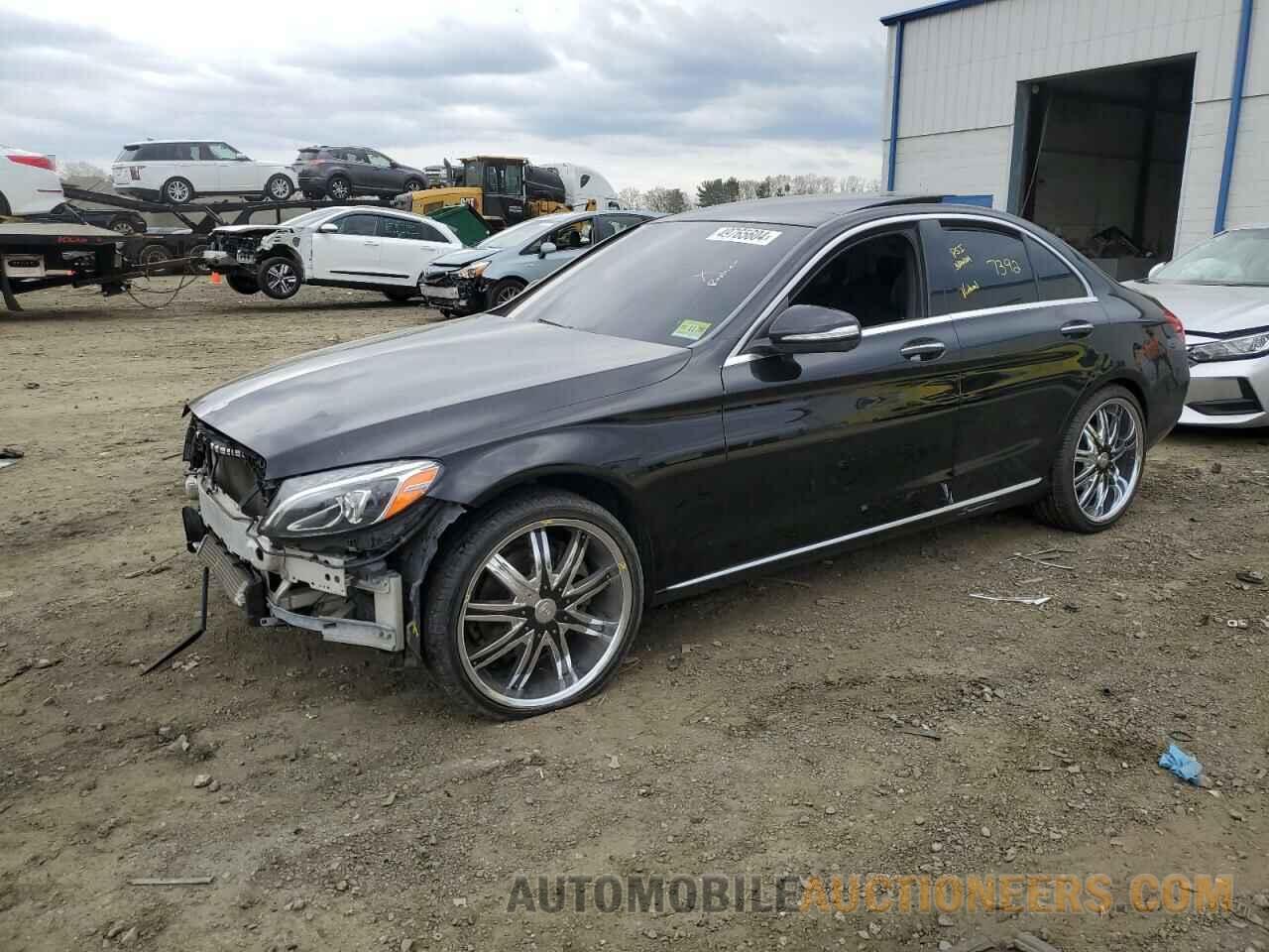 55SWF4KB0FU037220 MERCEDES-BENZ C-CLASS 2015