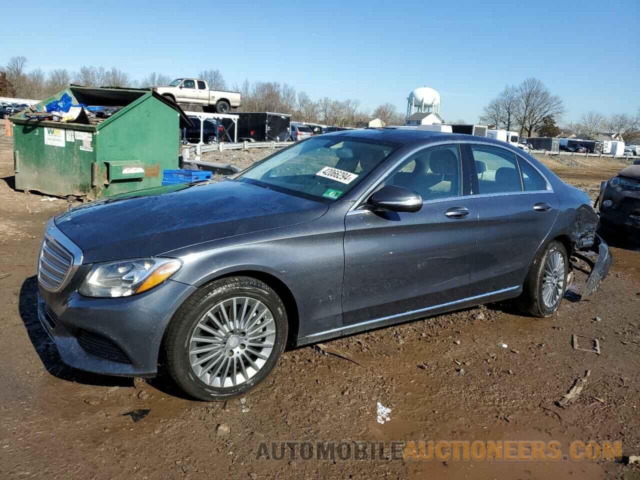 55SWF4KB0FU039663 MERCEDES-BENZ C-CLASS 2015