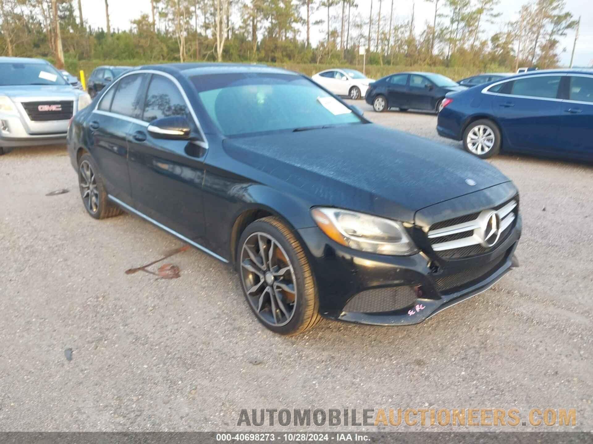 55SWF4KB0FU039677 MERCEDES-BENZ C 300 2015