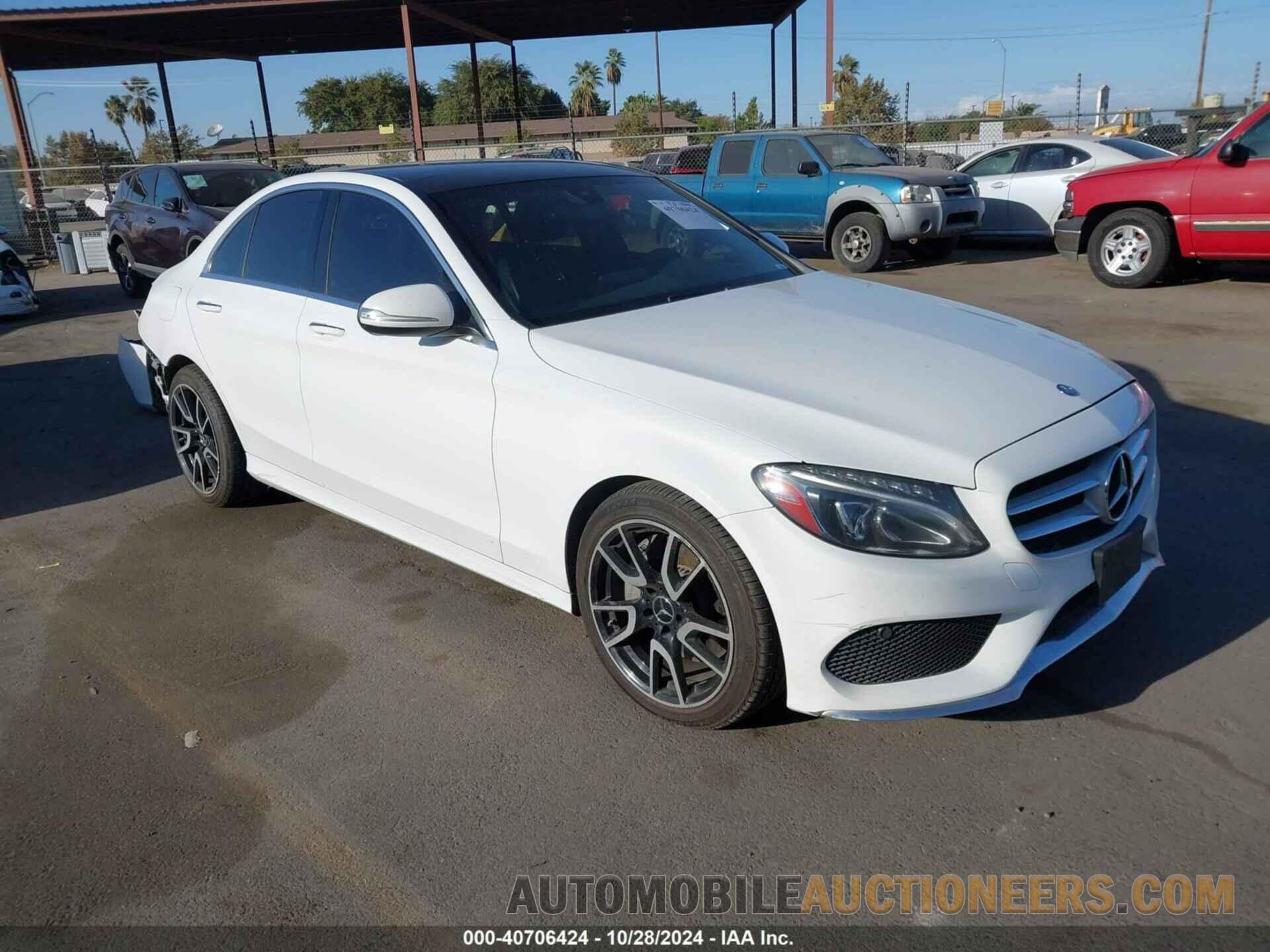 55SWF4KB0FU040523 MERCEDES-BENZ C 300 2015