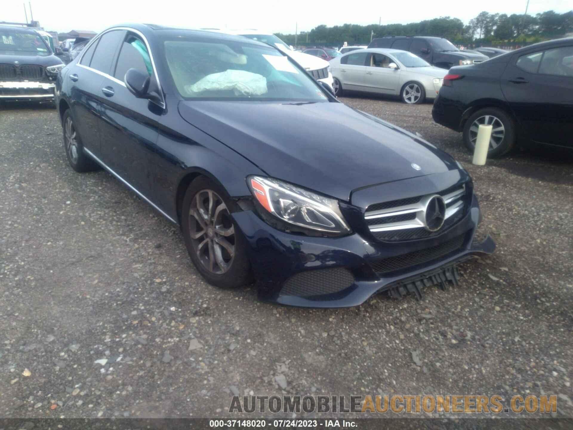 55SWF4KB0FU040764 MERCEDES-BENZ C-CLASS 2015