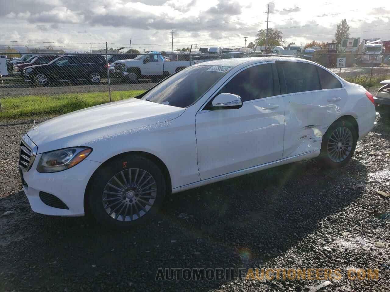 55SWF4KB0FU040957 MERCEDES-BENZ C-CLASS 2015