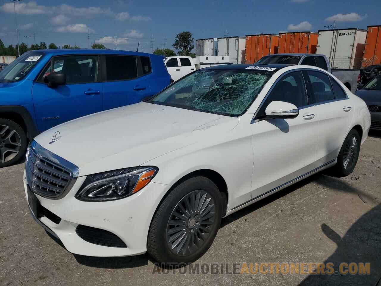 55SWF4KB0FU053420 MERCEDES-BENZ C-CLASS 2015