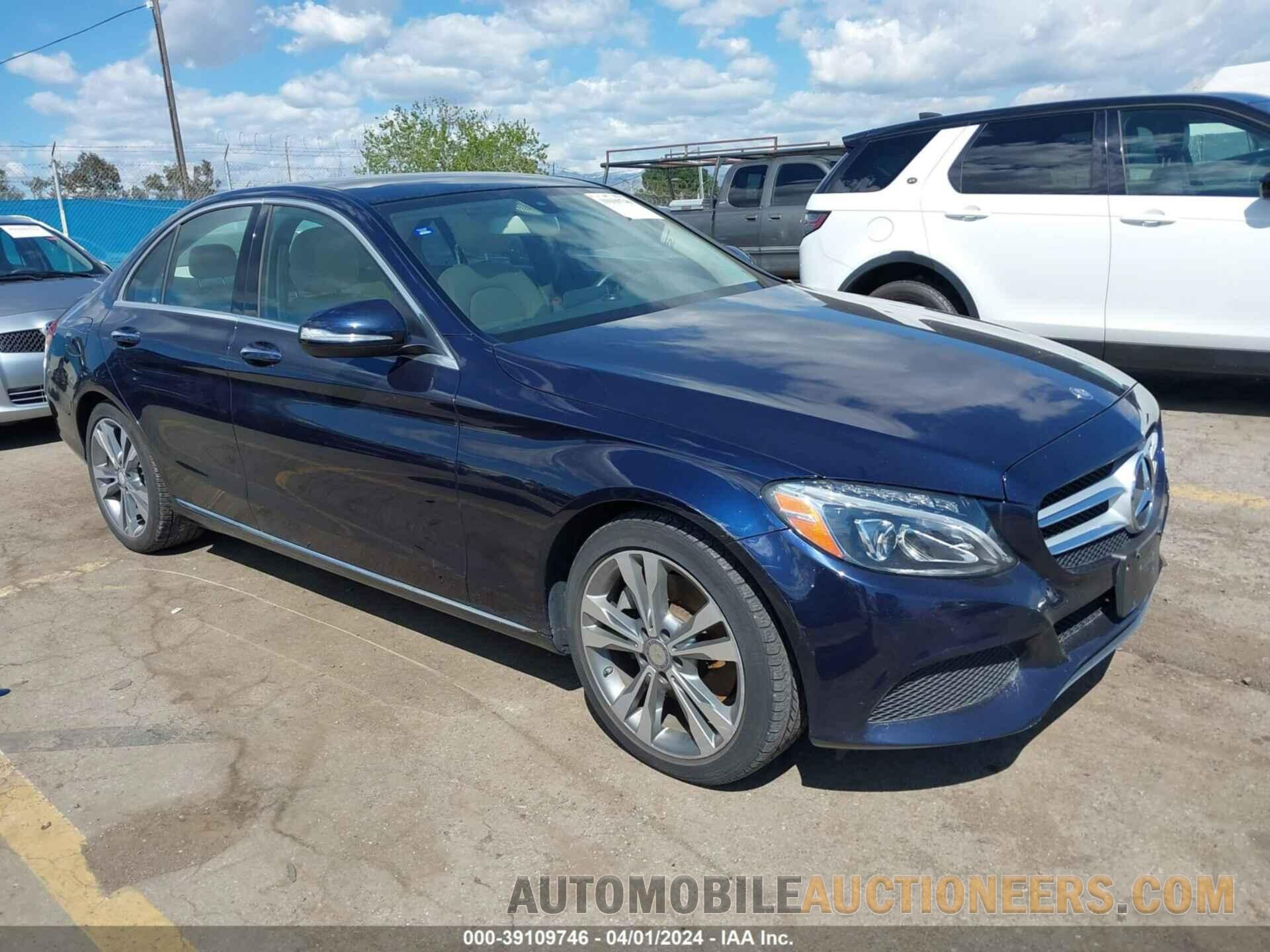 55SWF4KB0FU056351 MERCEDES-BENZ C 300 2015