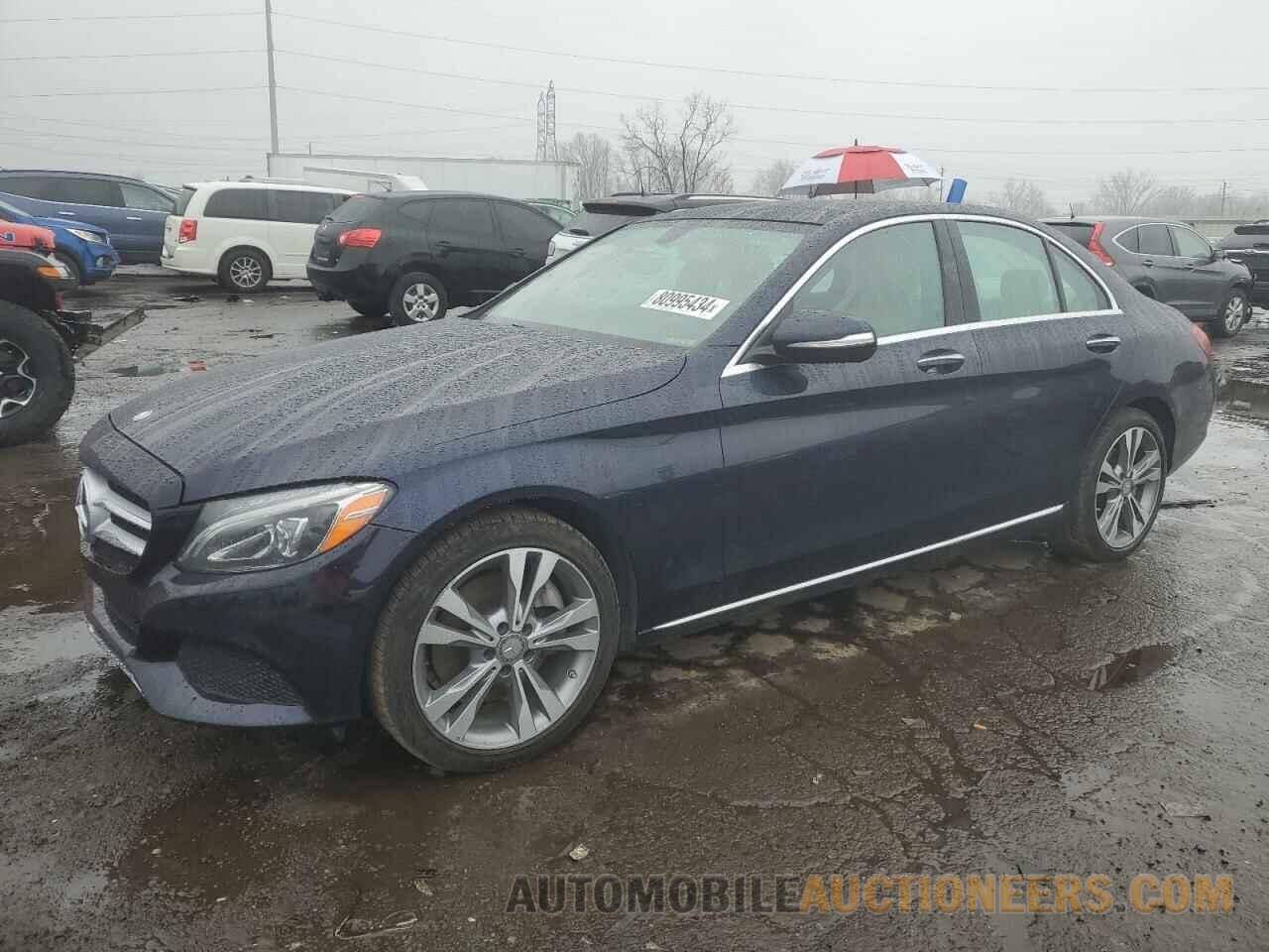 55SWF4KB0FU060447 MERCEDES-BENZ C-CLASS 2015