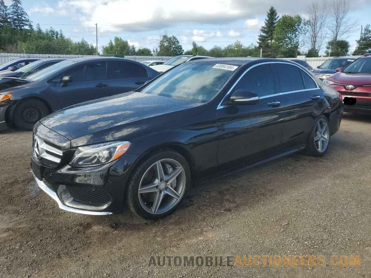 55SWF4KB0FU062649 MERCEDES-BENZ C-CLASS 2015