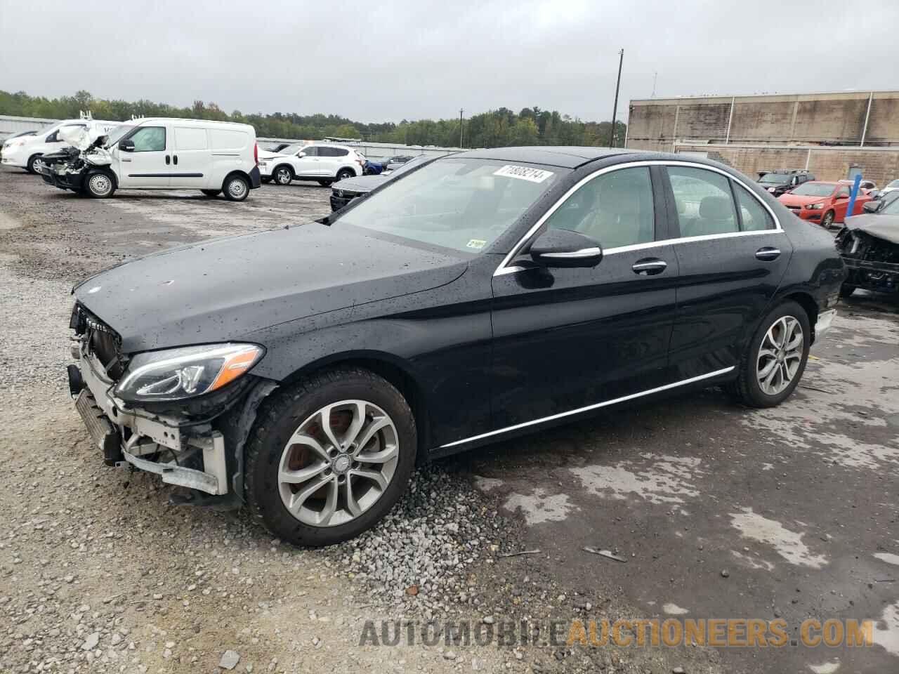 55SWF4KB0FU063557 MERCEDES-BENZ C-CLASS 2015