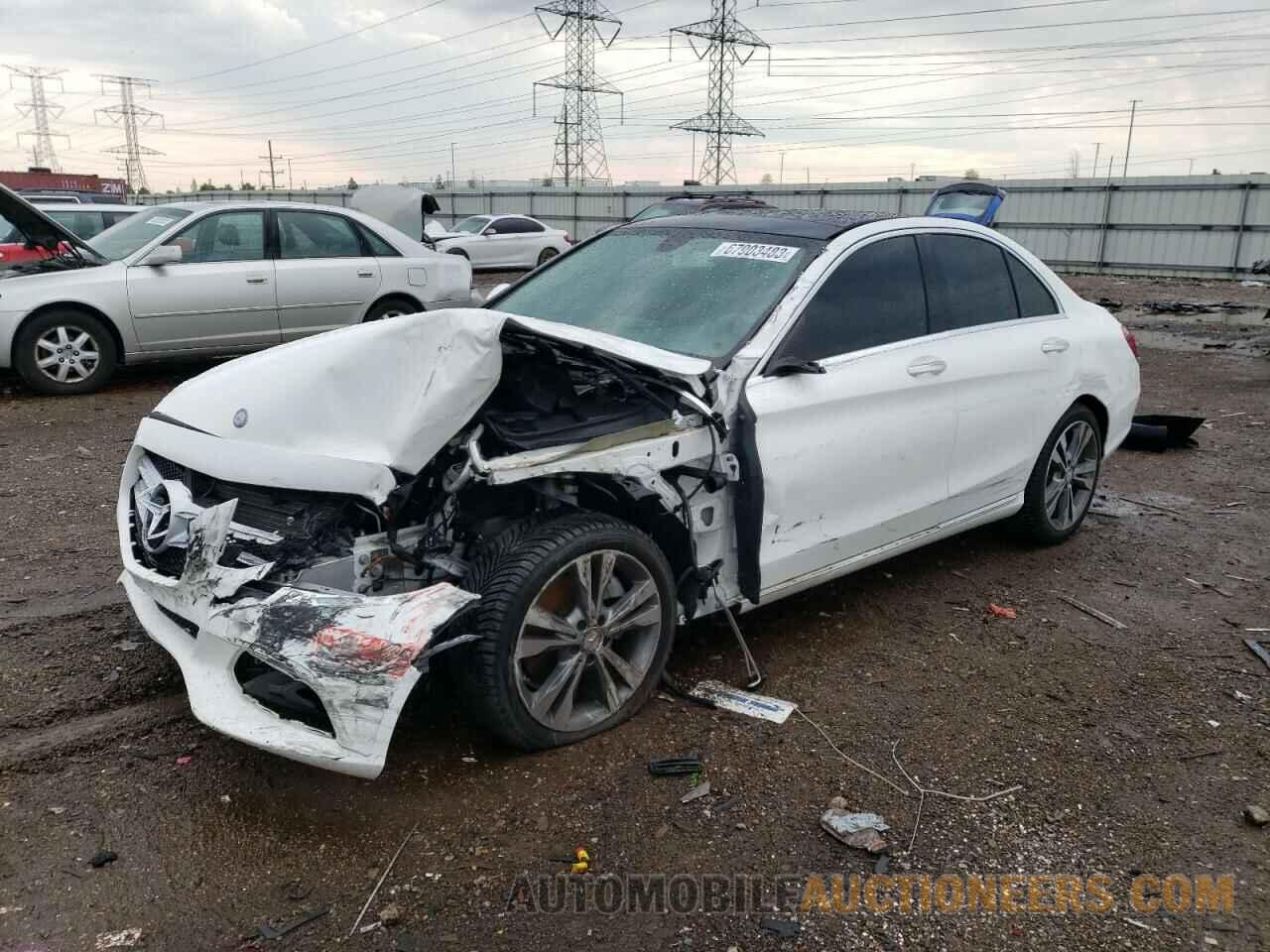 55SWF4KB0FU063820 MERCEDES-BENZ C-CLASS 2015