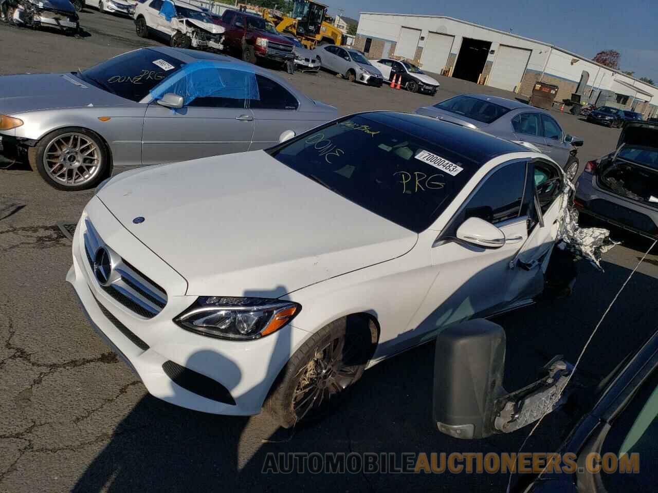 55SWF4KB0FU065857 MERCEDES-BENZ C-CLASS 2015