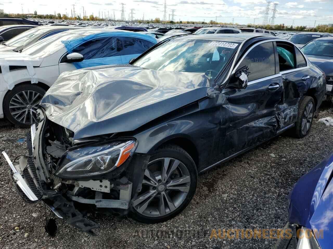 55SWF4KB0FU066488 MERCEDES-BENZ C-CLASS 2015