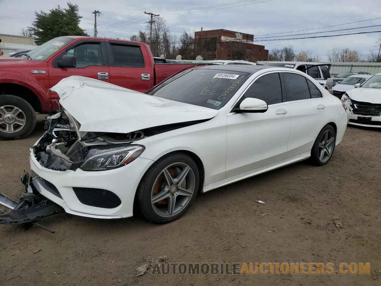 55SWF4KB0FU066765 MERCEDES-BENZ C-CLASS 2015