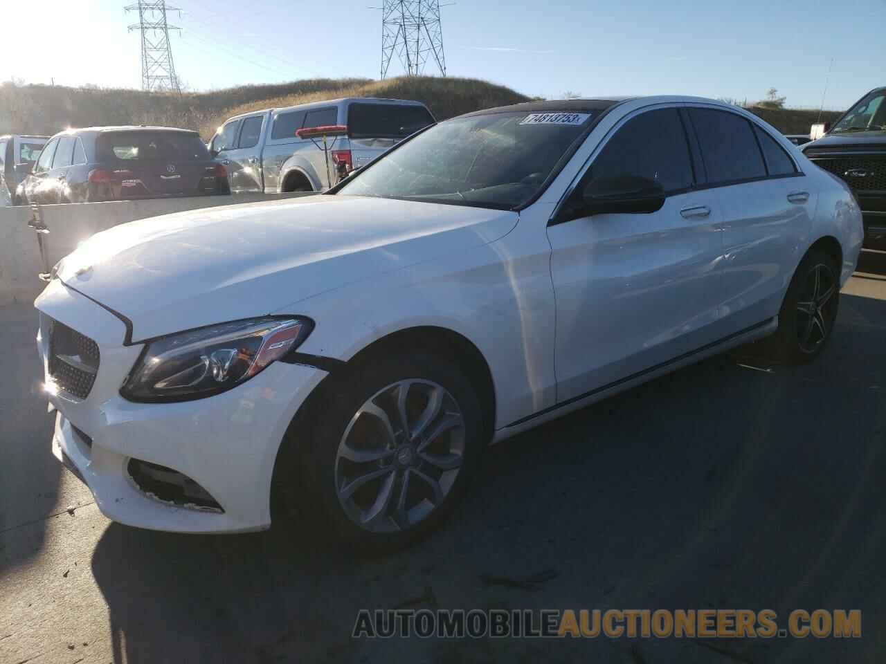 55SWF4KB0FU079905 MERCEDES-BENZ C-CLASS 2015