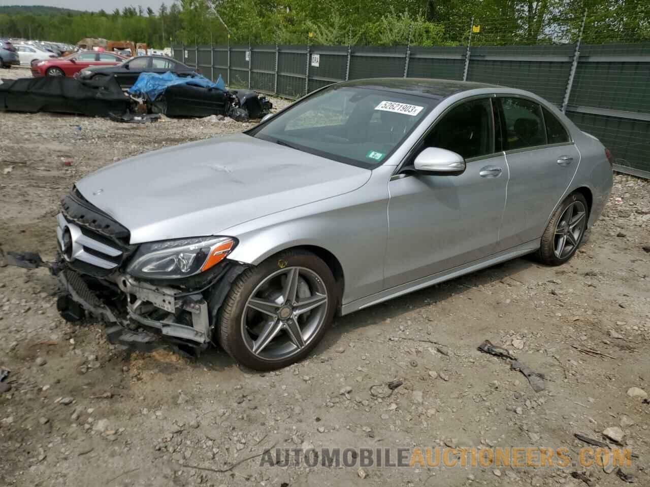 55SWF4KB0FU081671 MERCEDES-BENZ C-CLASS 2015