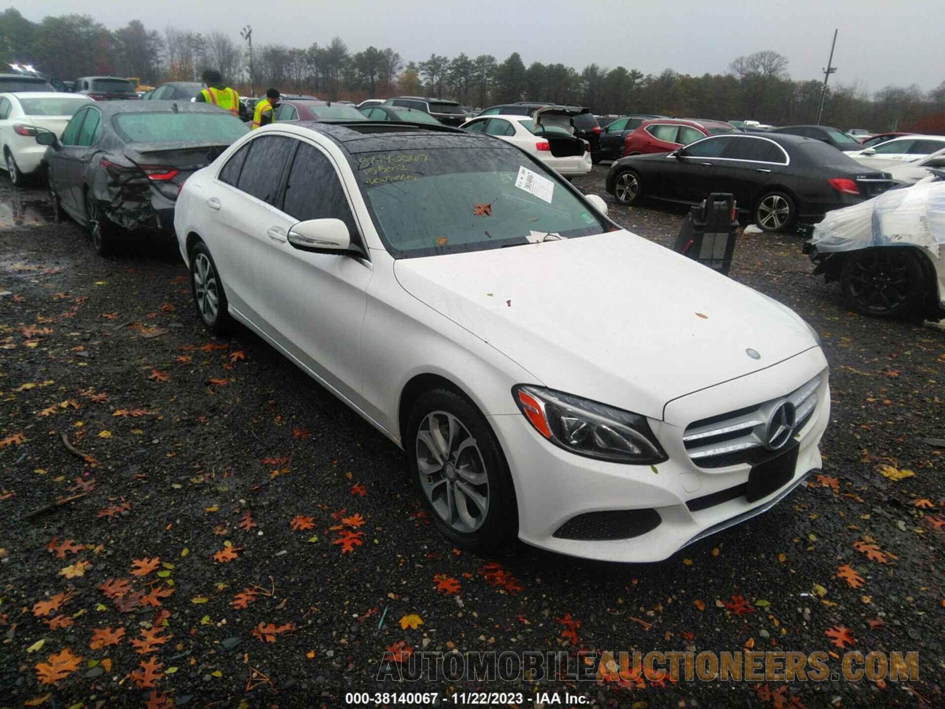 55SWF4KB0FU083663 MERCEDES-BENZ C-CLASS 2015