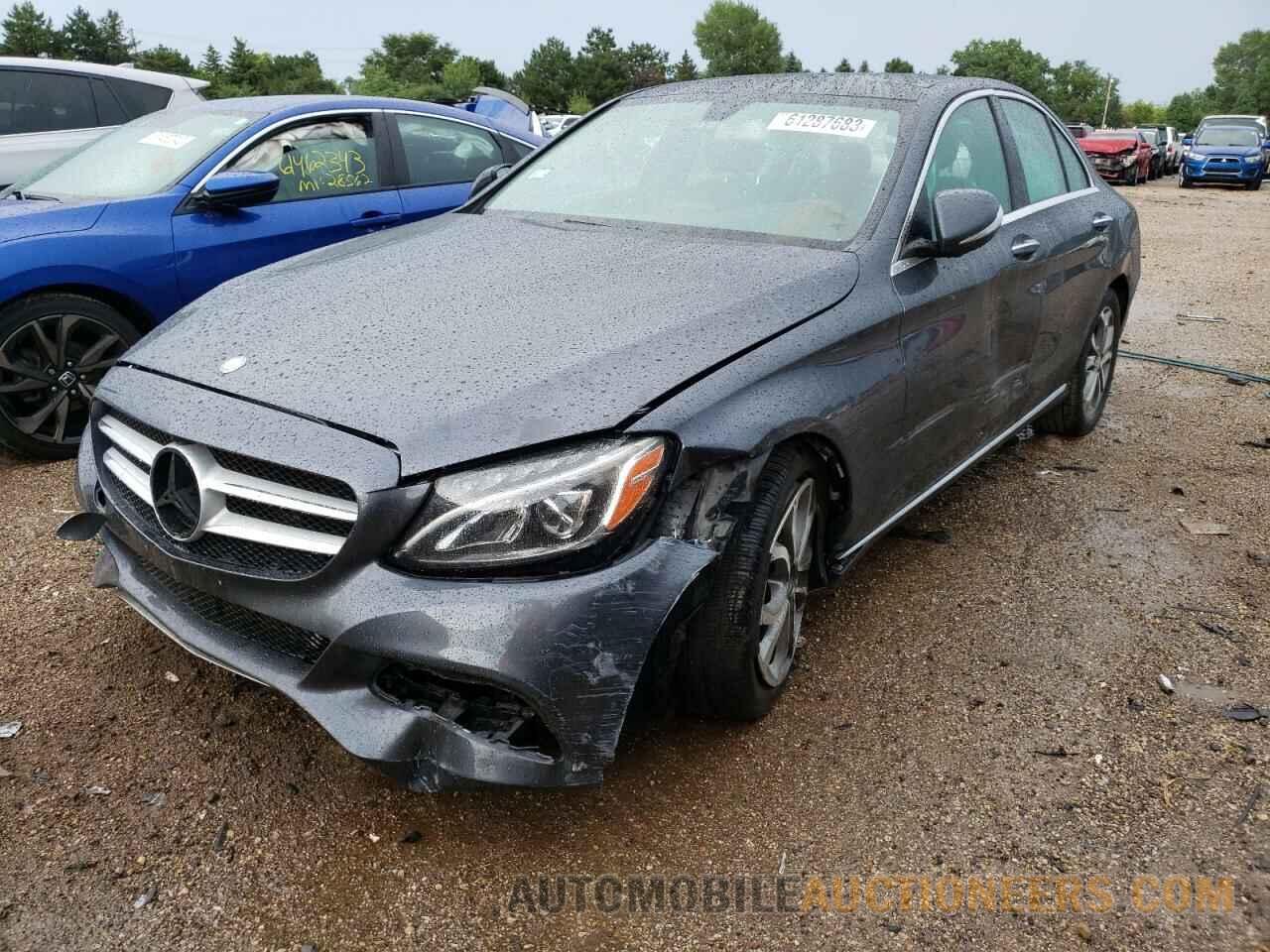 55SWF4KB0FU084747 MERCEDES-BENZ C-CLASS 2015