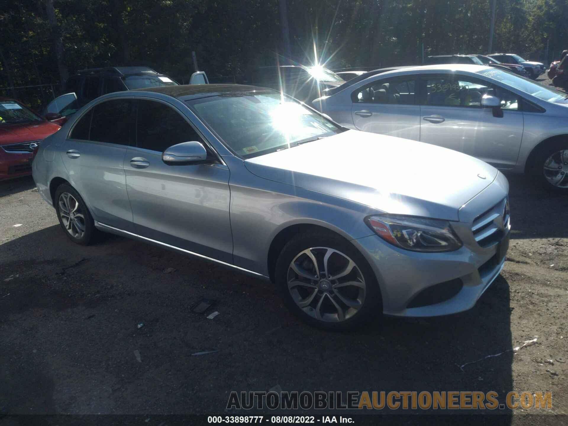 55SWF4KB0FU085333 MERCEDES-BENZ C-CLASS 2015