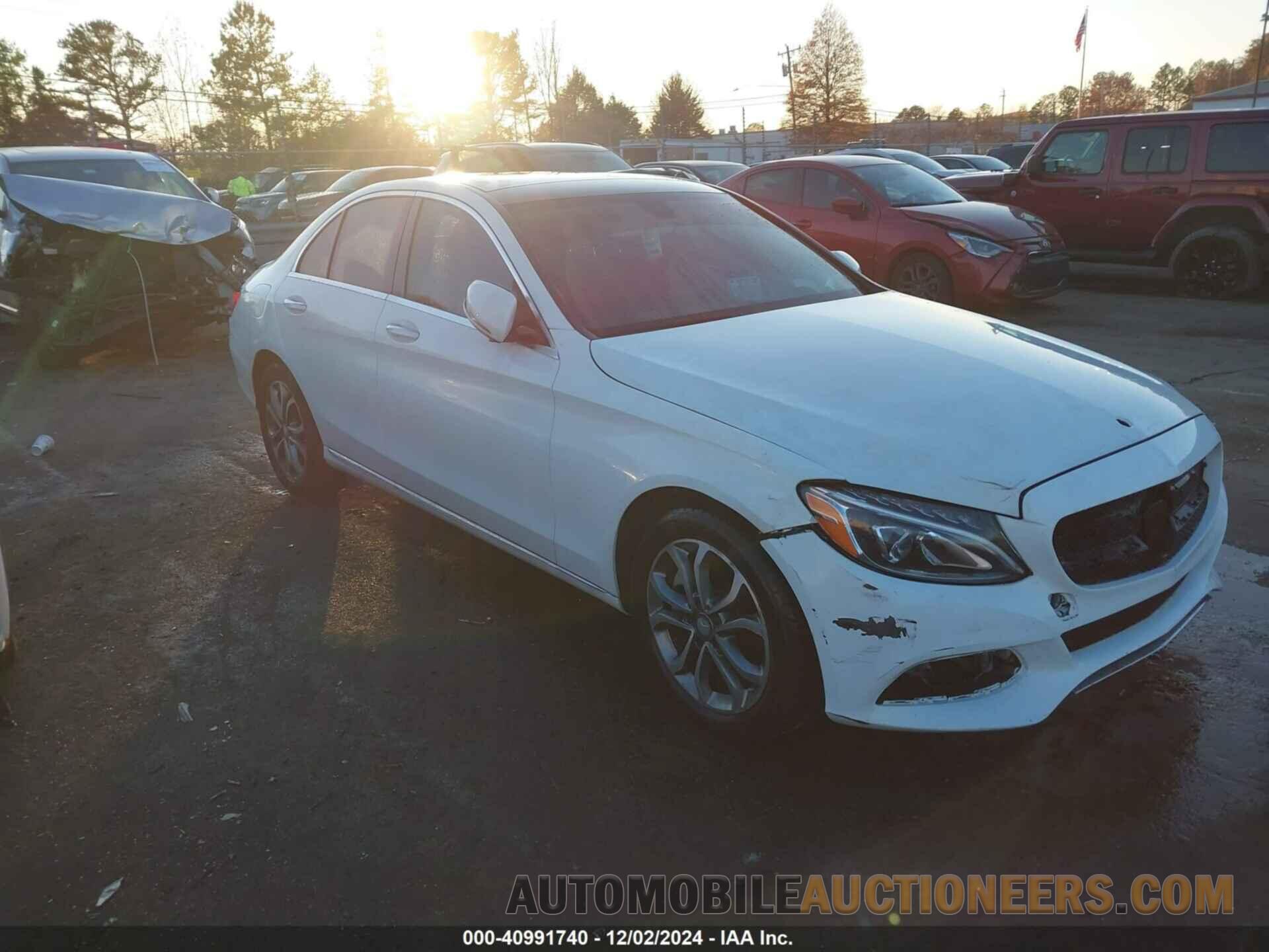 55SWF4KB0FU086157 MERCEDES-BENZ C 300 2015