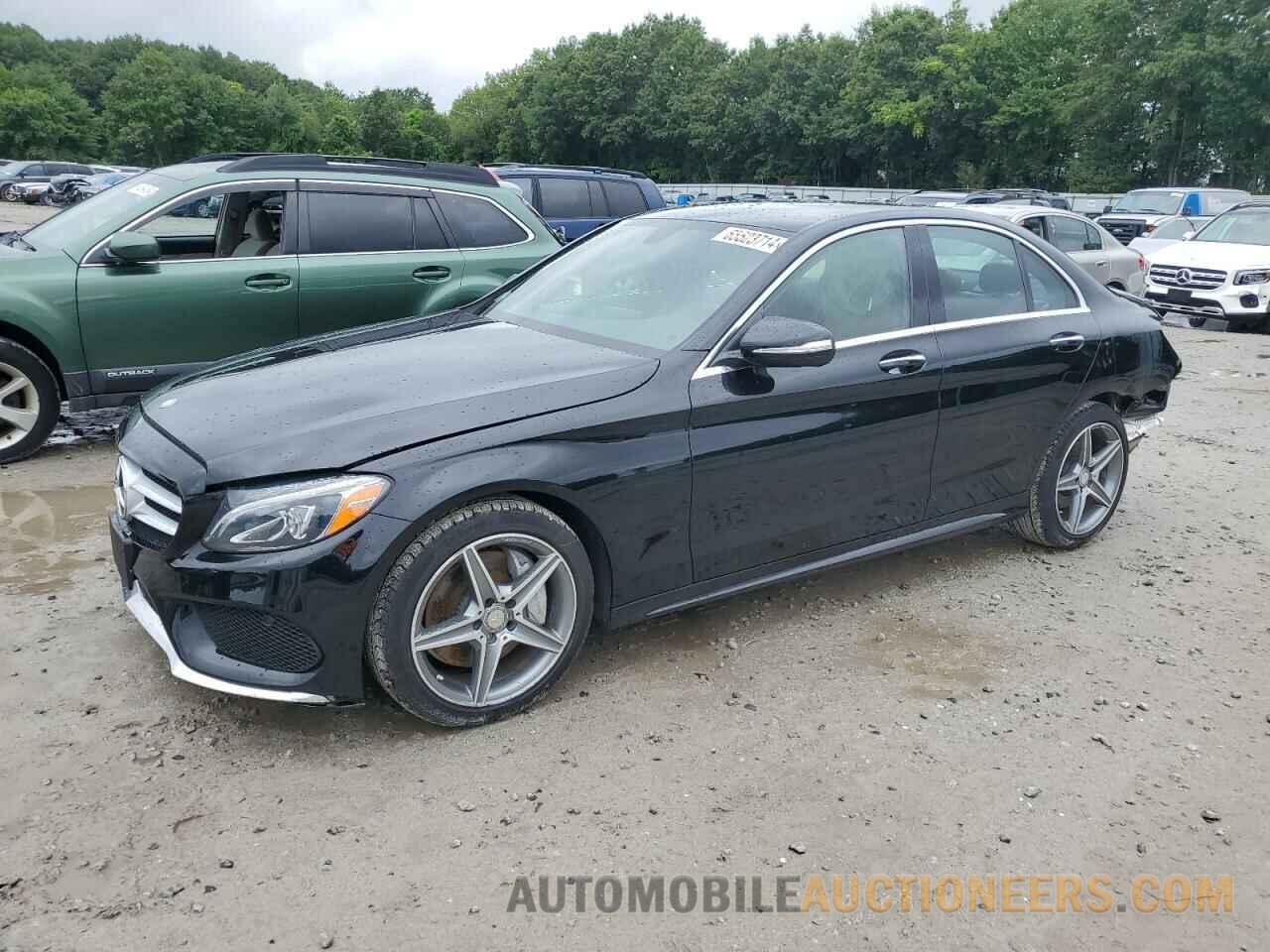 55SWF4KB0FU089642 MERCEDES-BENZ C-CLASS 2015