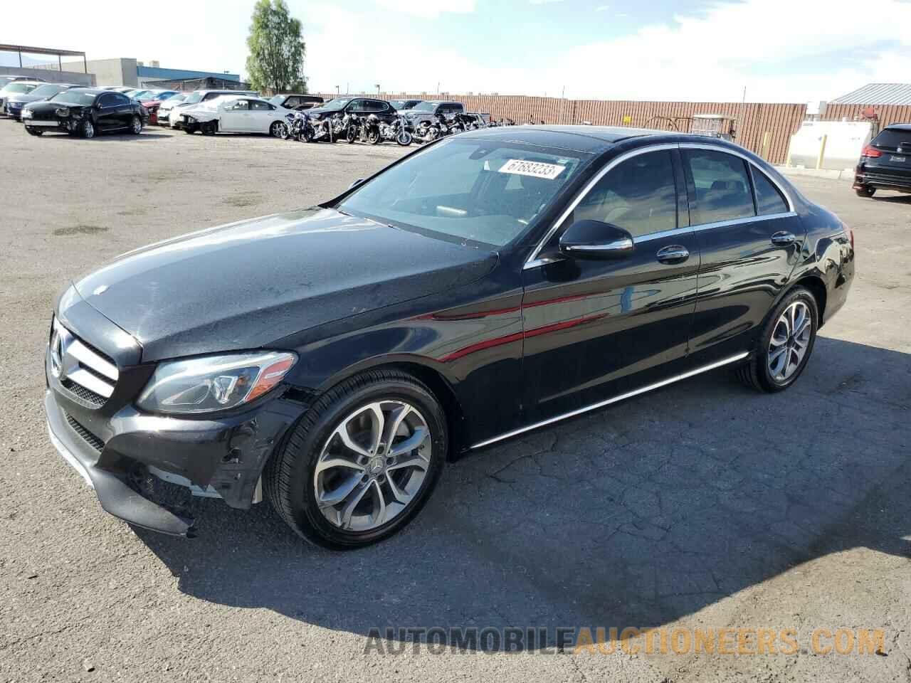 55SWF4KB0FU089706 MERCEDES-BENZ C-CLASS 2015