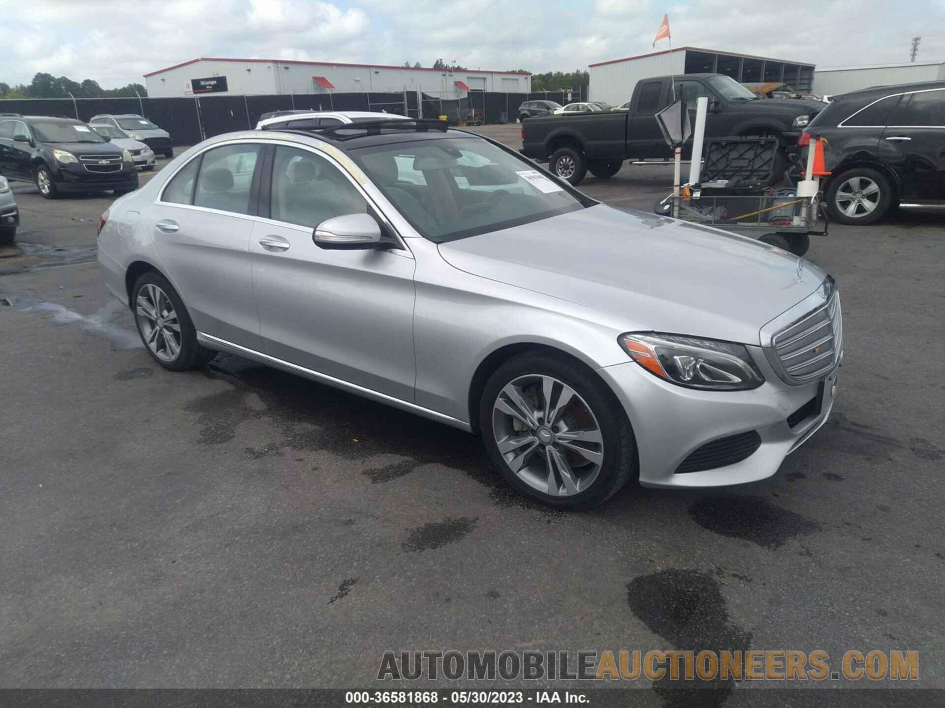 55SWF4KB0FU090726 MERCEDES-BENZ C-CLASS 2015