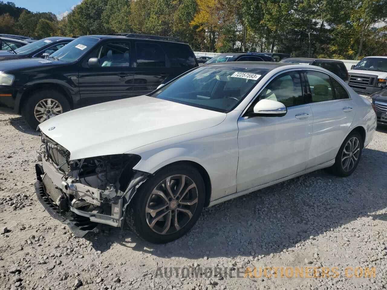 55SWF4KB0FU092427 MERCEDES-BENZ C-CLASS 2015