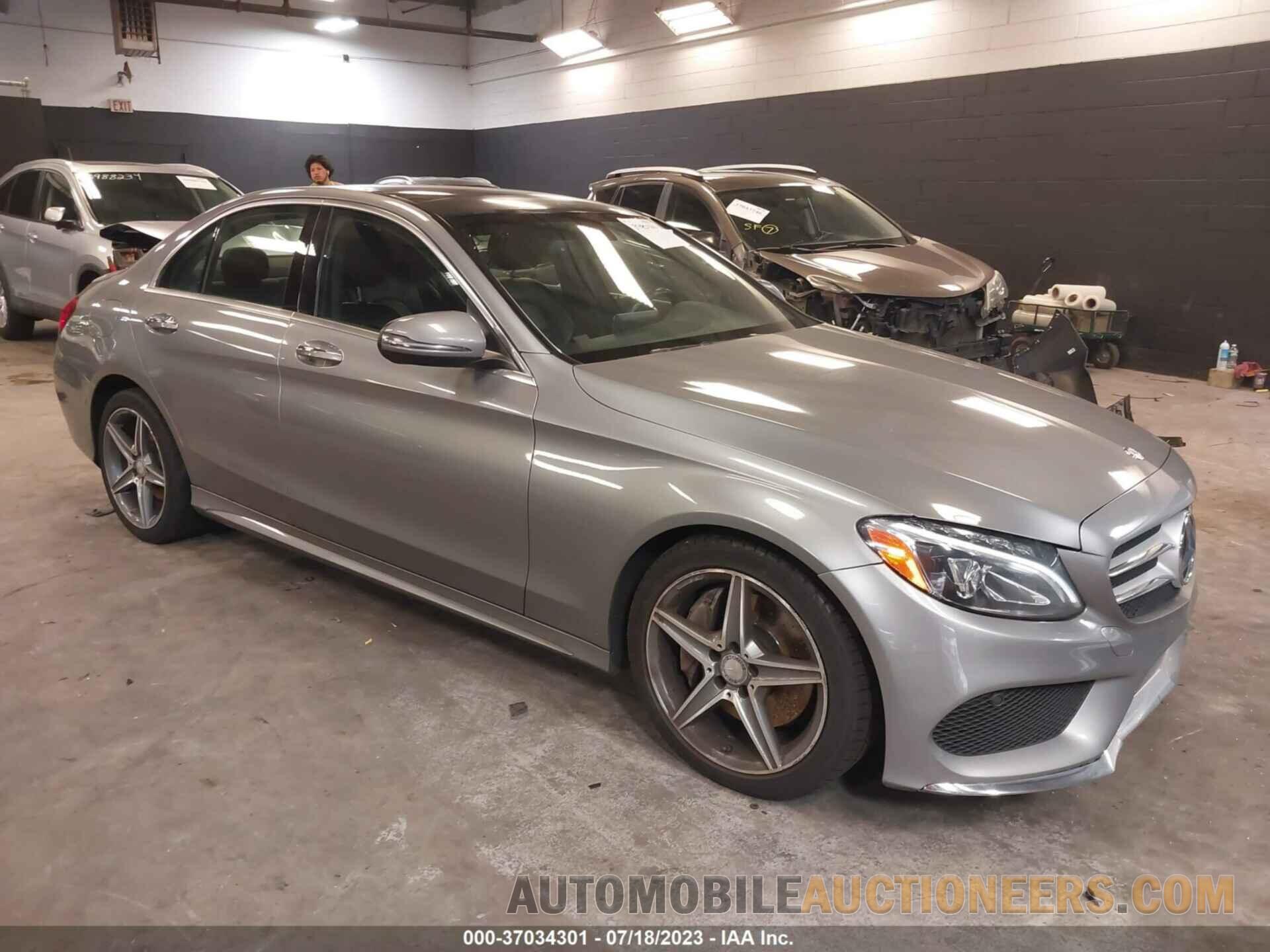 55SWF4KB0GU101645 MERCEDES-BENZ C-CLASS 2016