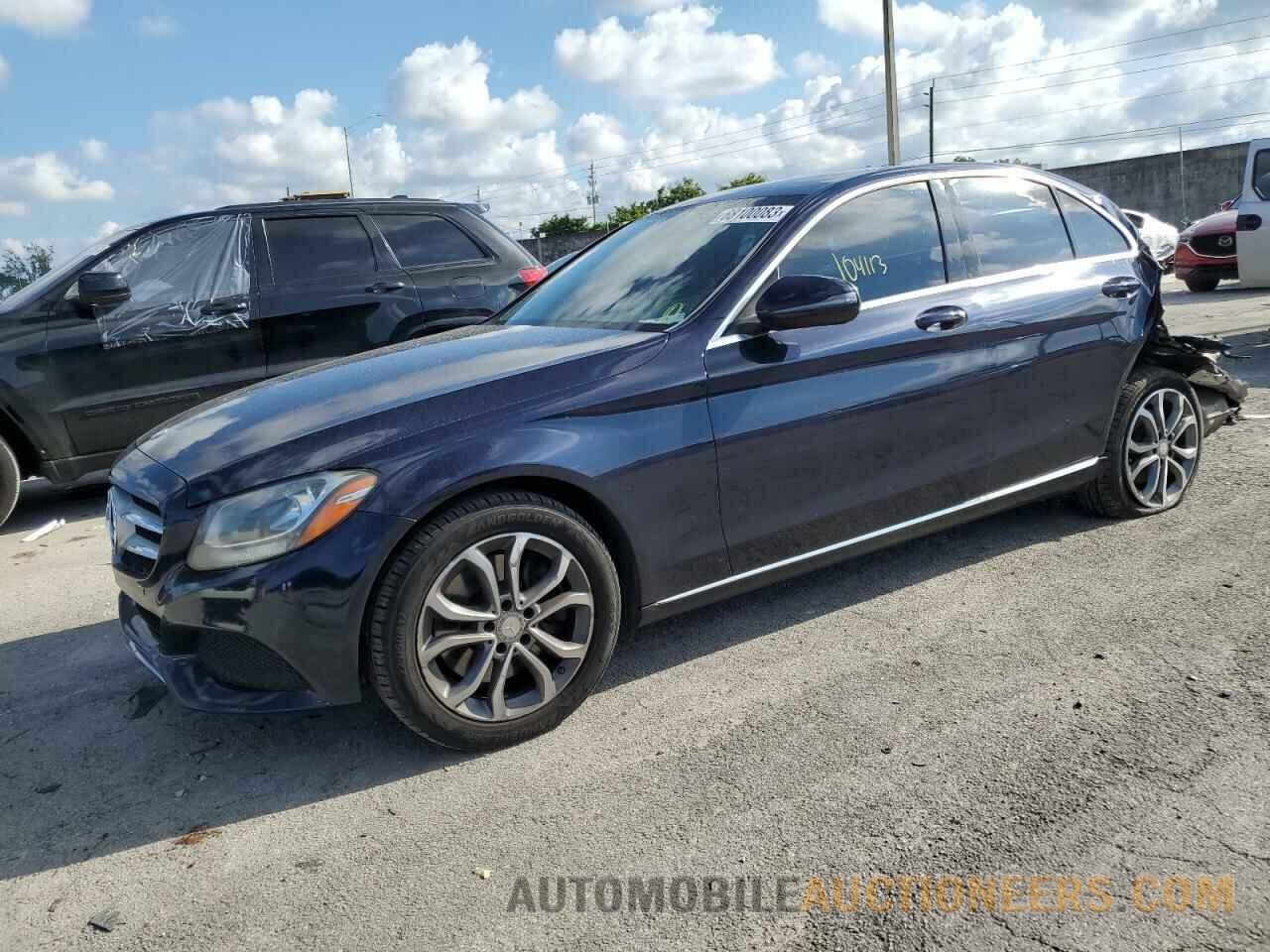 55SWF4KB0GU103282 MERCEDES-BENZ C-CLASS 2016