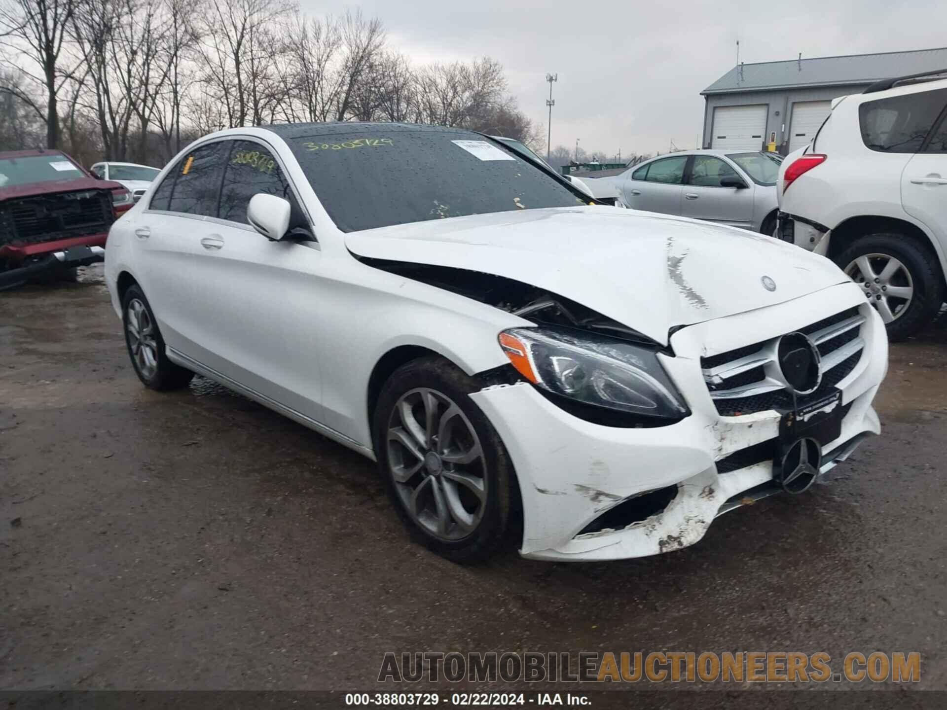 55SWF4KB0GU104299 MERCEDES-BENZ C 300 2016