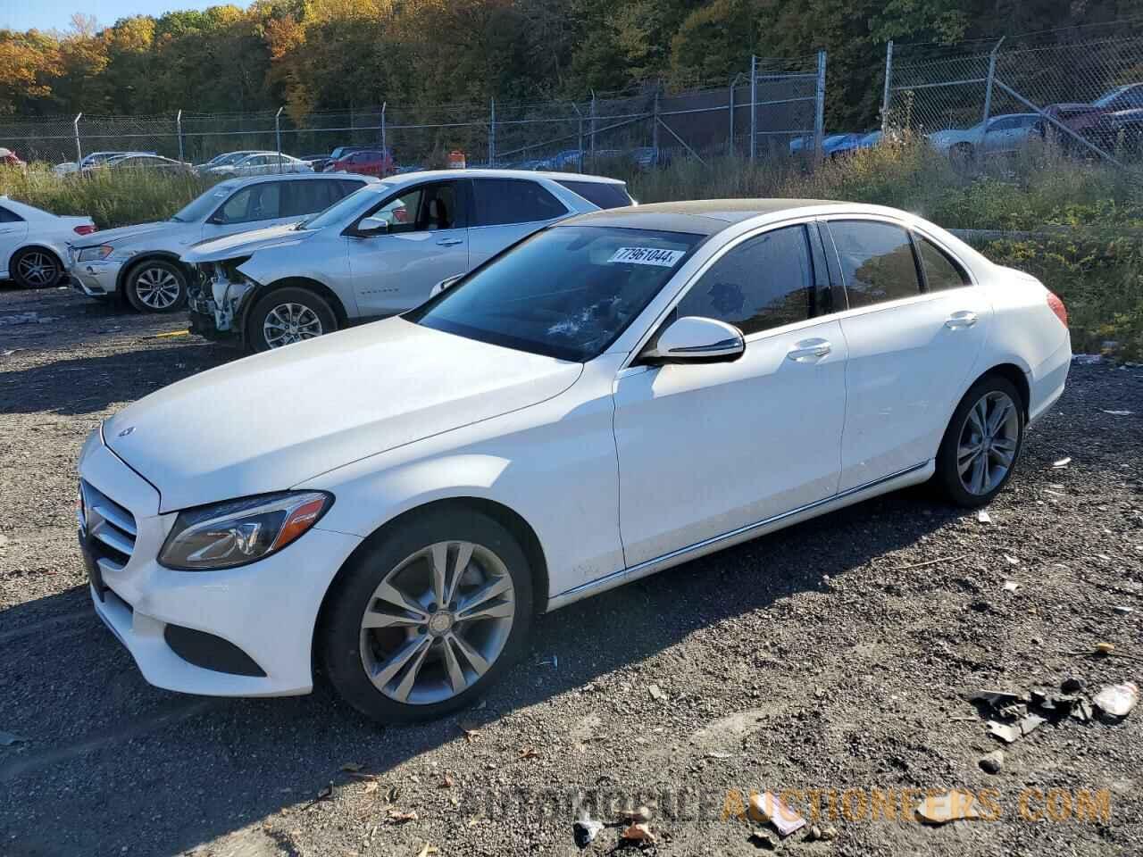 55SWF4KB0GU108059 MERCEDES-BENZ C-CLASS 2016