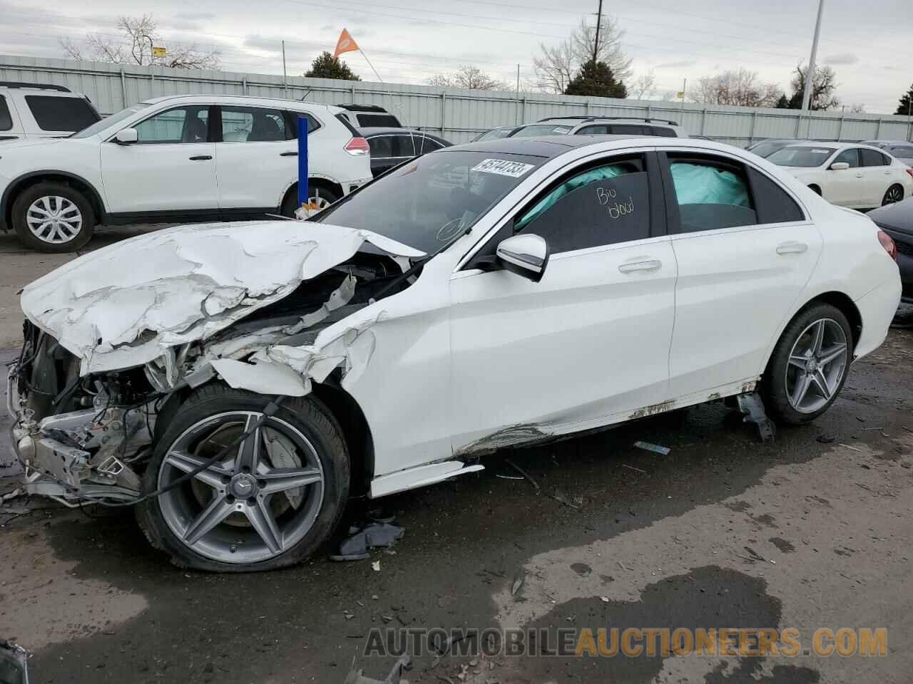 55SWF4KB0GU114783 MERCEDES-BENZ C-CLASS 2016