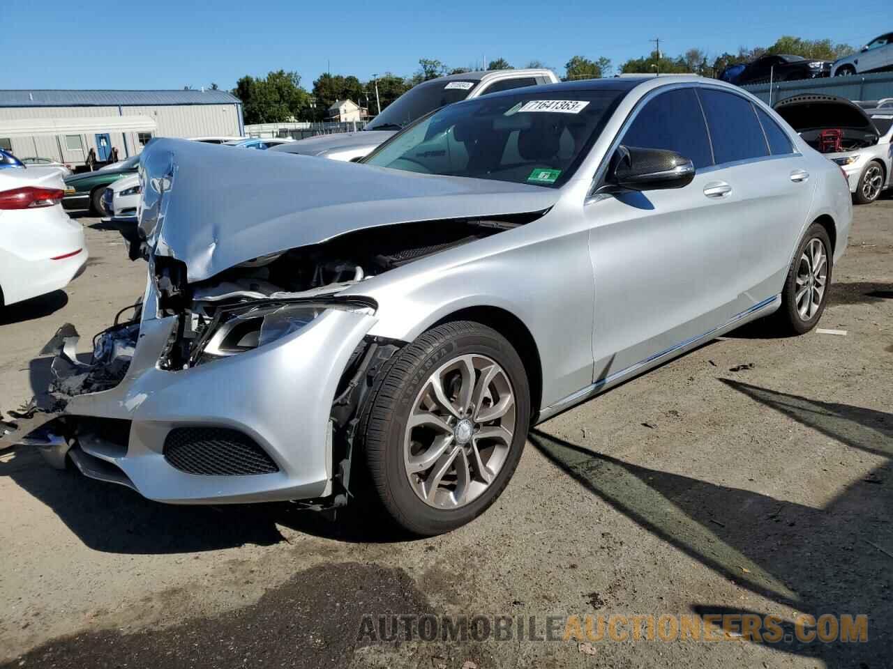 55SWF4KB0GU114914 MERCEDES-BENZ C-CLASS 2016