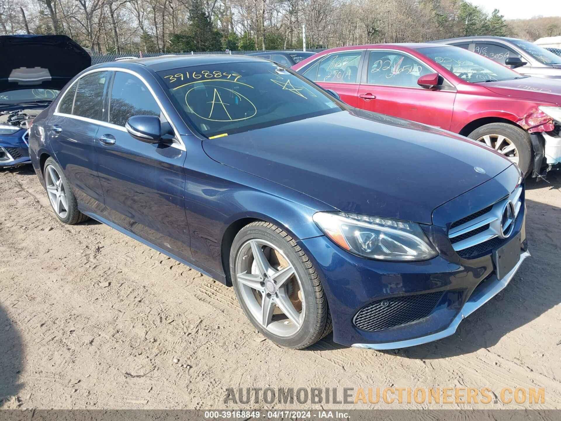 55SWF4KB0GU123516 MERCEDES-BENZ C 2016