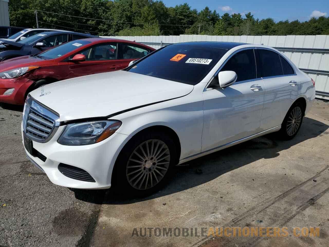 55SWF4KB0GU126769 MERCEDES-BENZ C-CLASS 2016