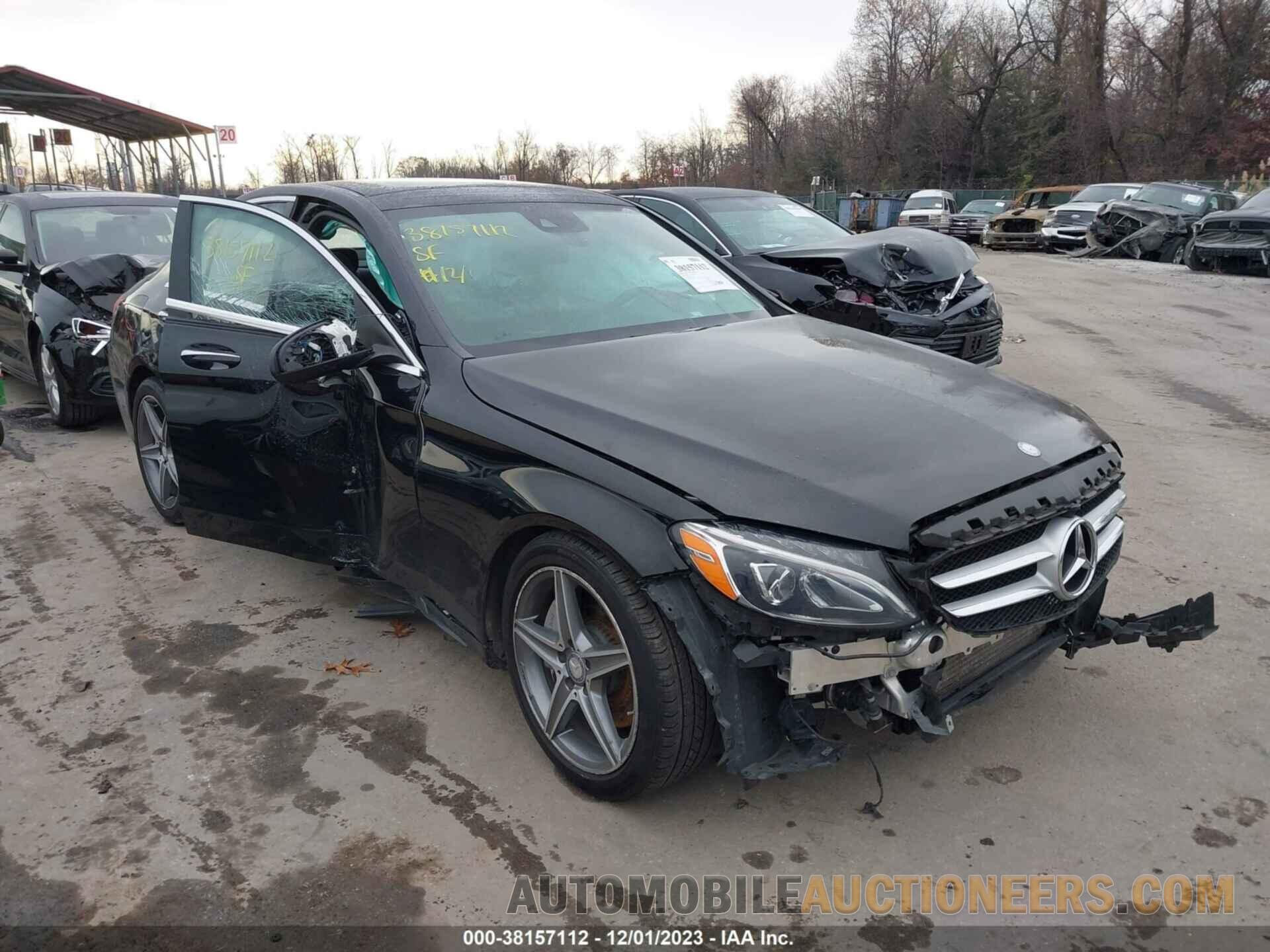 55SWF4KB0GU127310 MERCEDES-BENZ C 300 2016